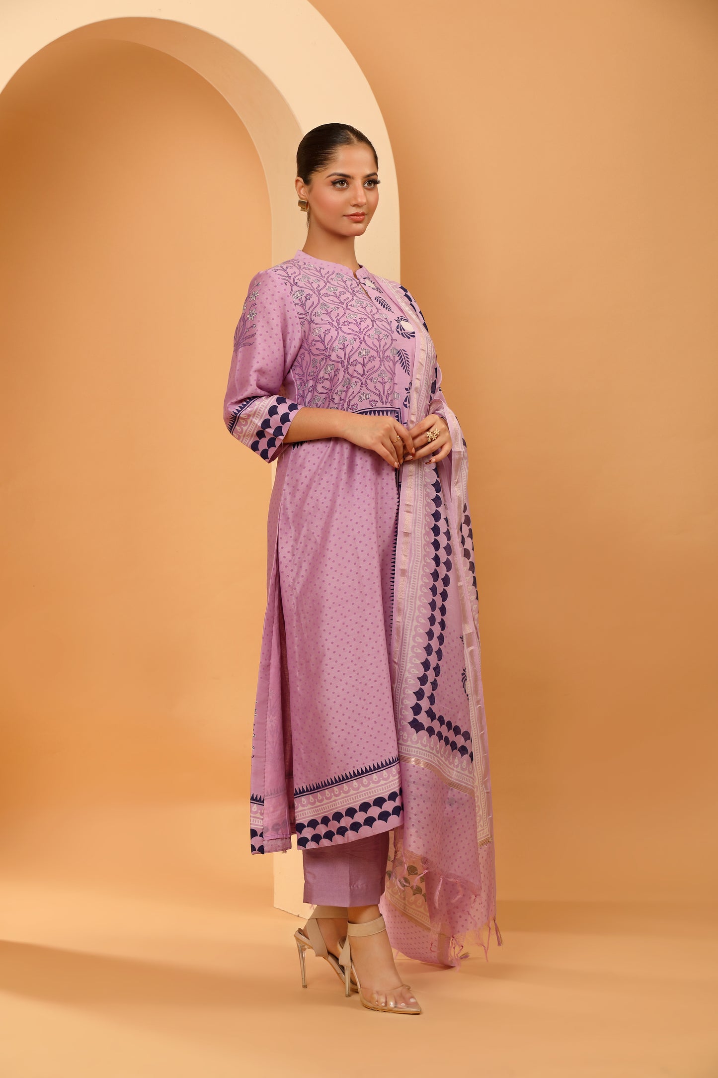 LAVENDER BREEZE KURTA SET