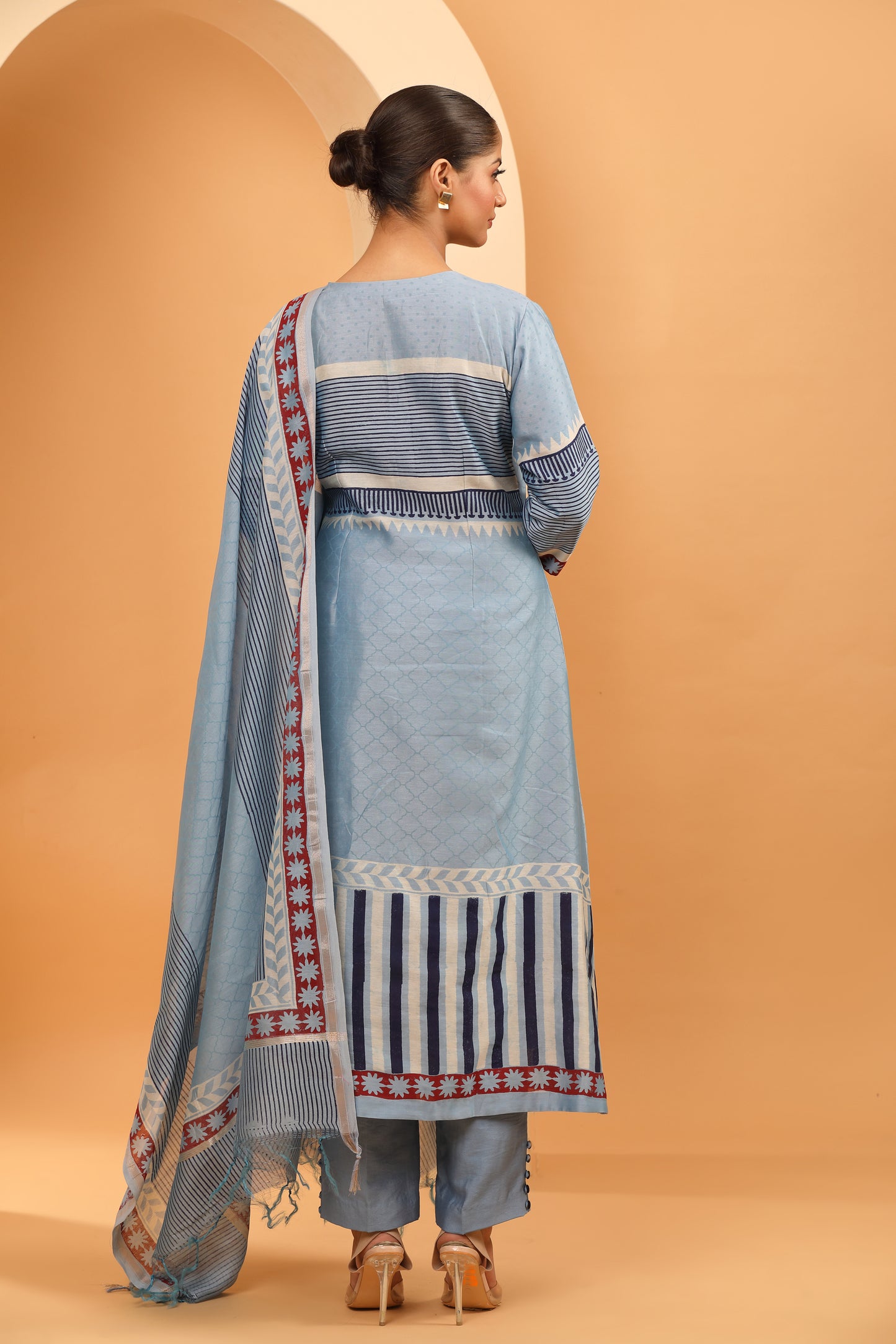 AZURE BLUE KURTA SET