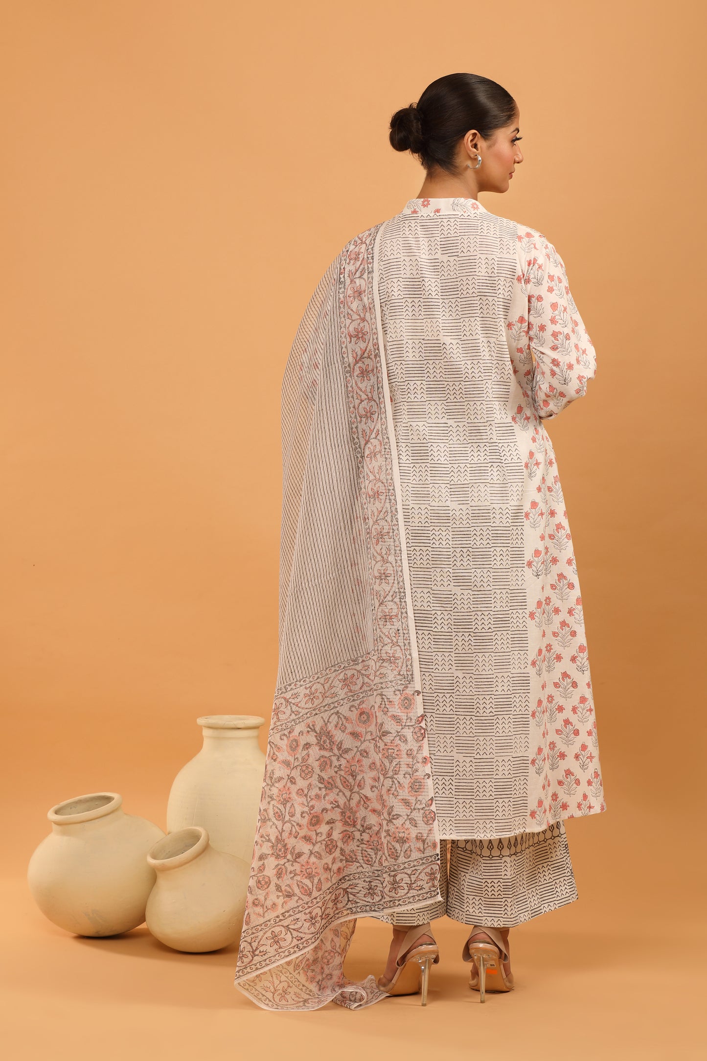 SERENE IVORY KURTA SET