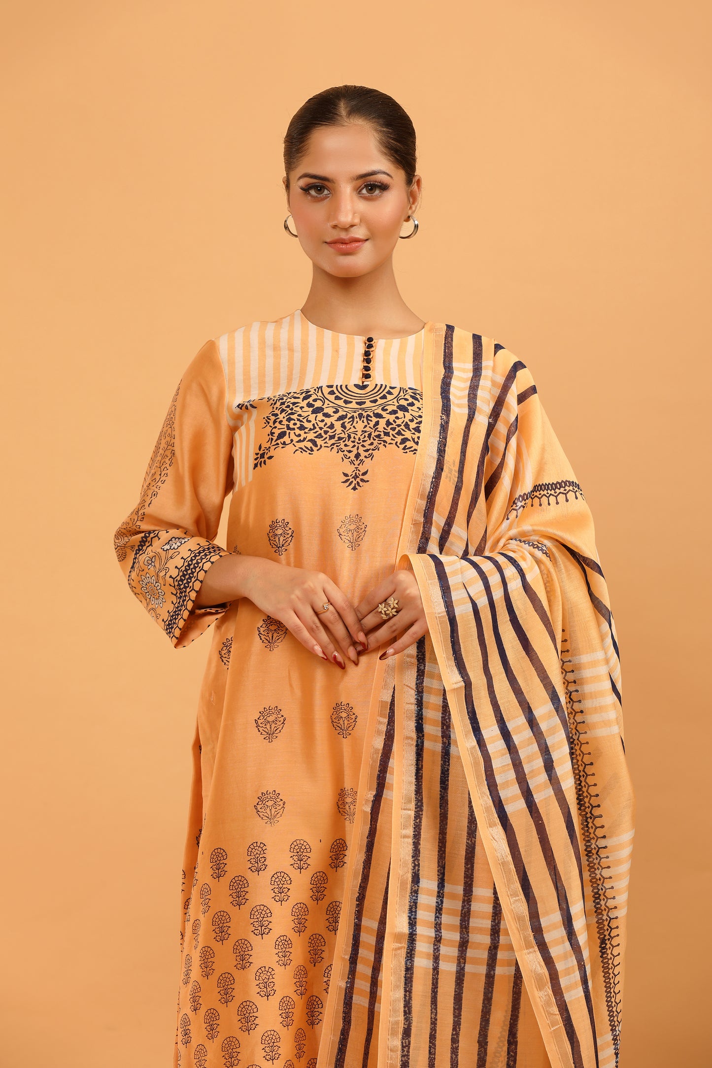 SUNSET GLOW KURTA SET